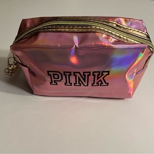VS PINK Makeup Bag - Rose Gold